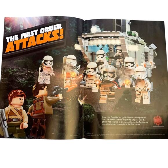 Lego Star Wars The Force Awakens, 2015 Full Color, Lego Club Mini Figures List - Picture 5 of 7